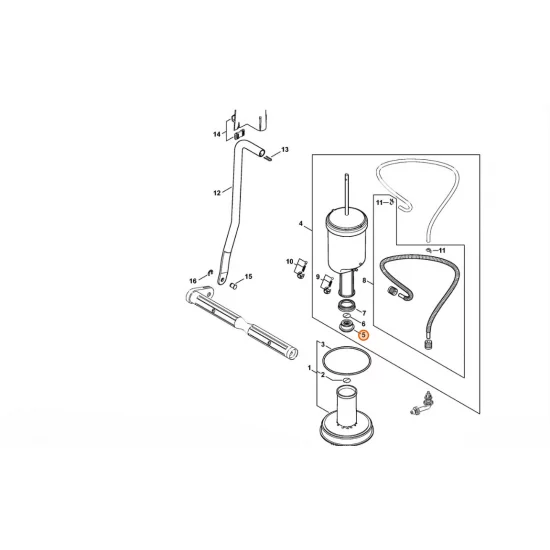 STIHL  Korpus zaworu 4255 512 0700